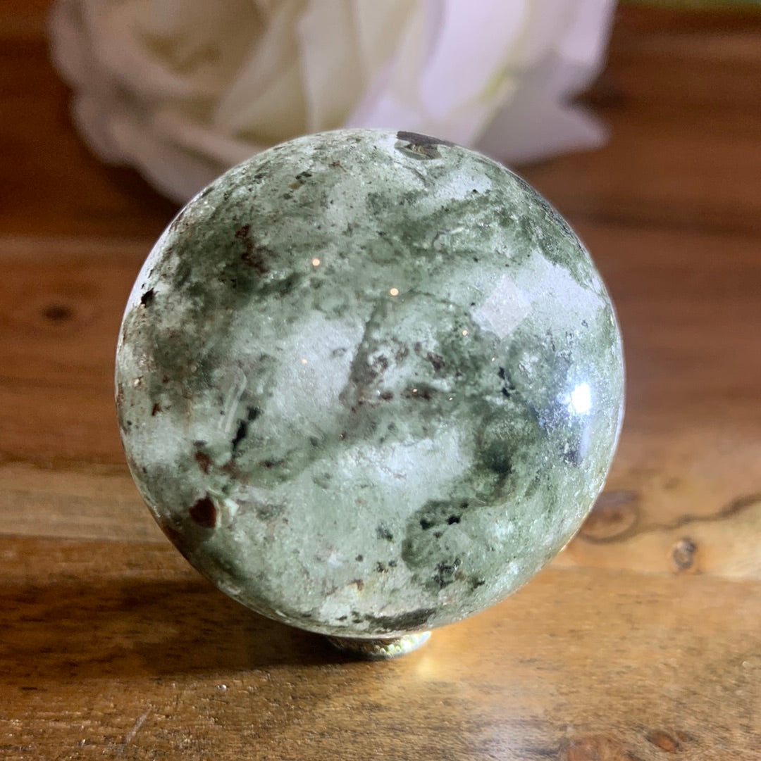 GARDEN QUARTZ SPHERE