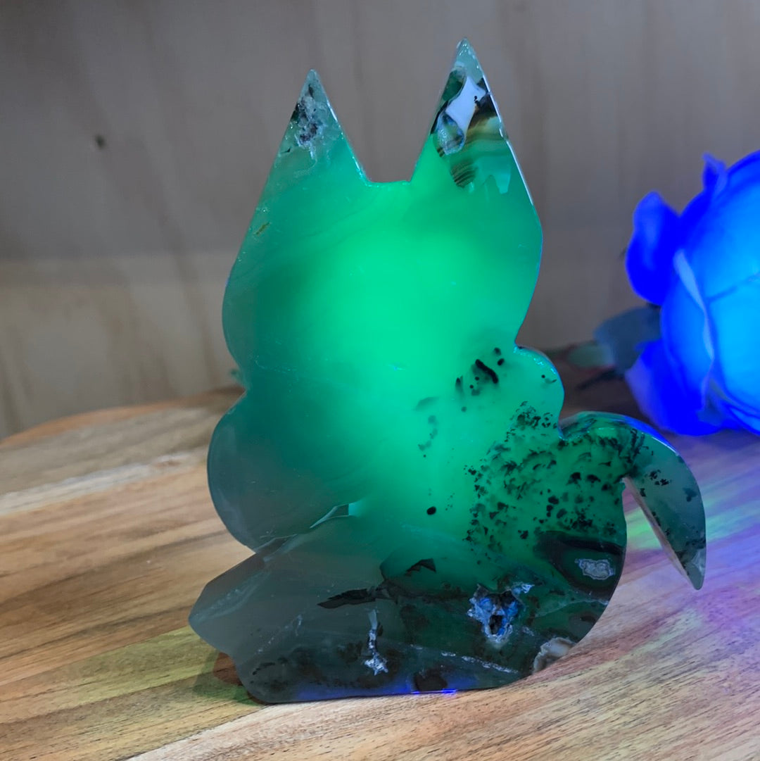 VOLCANO AGATE CATS (LARGE)