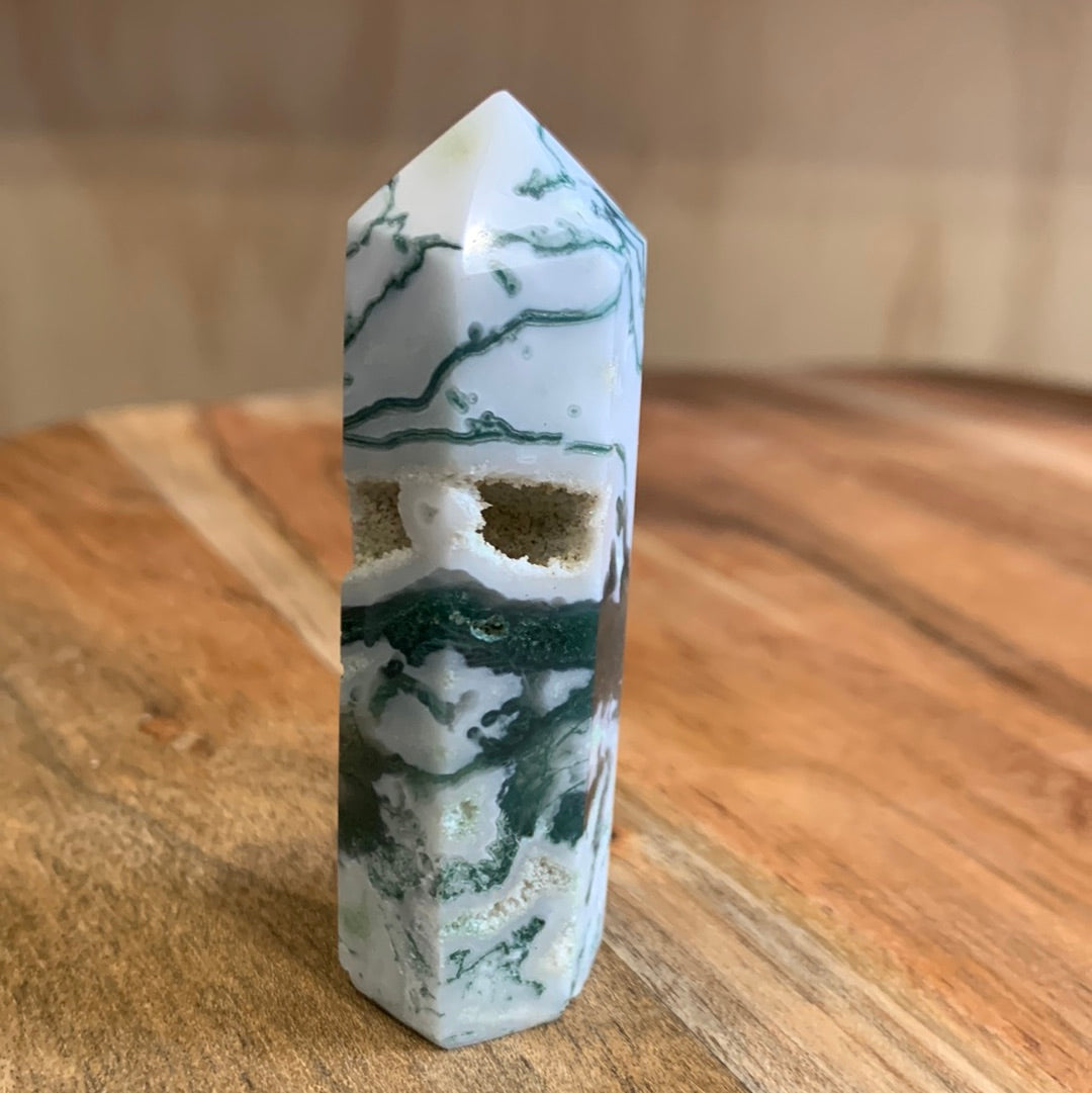 AGATE MOSS POINTS