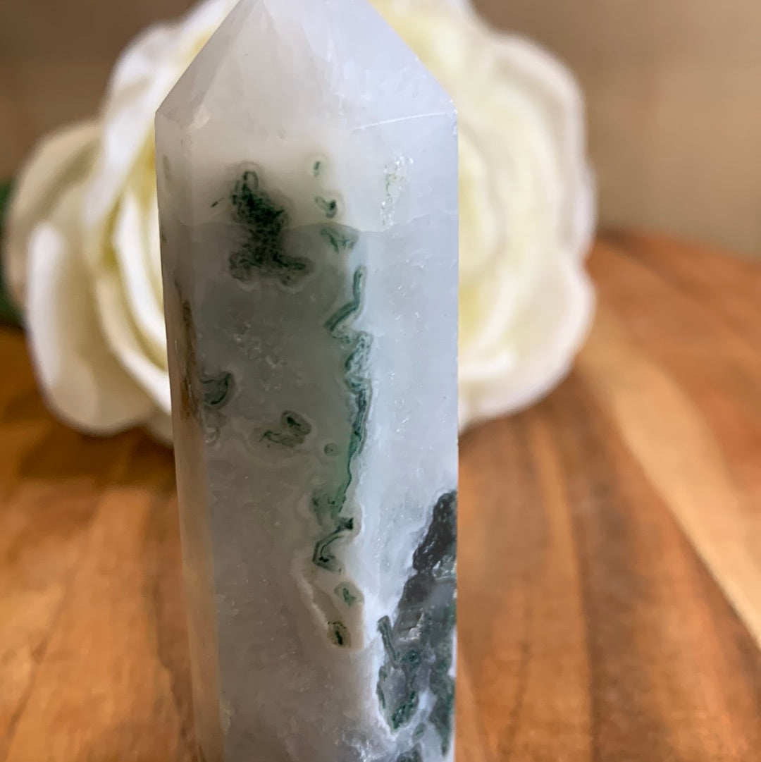 MOSS AGATE POINTS