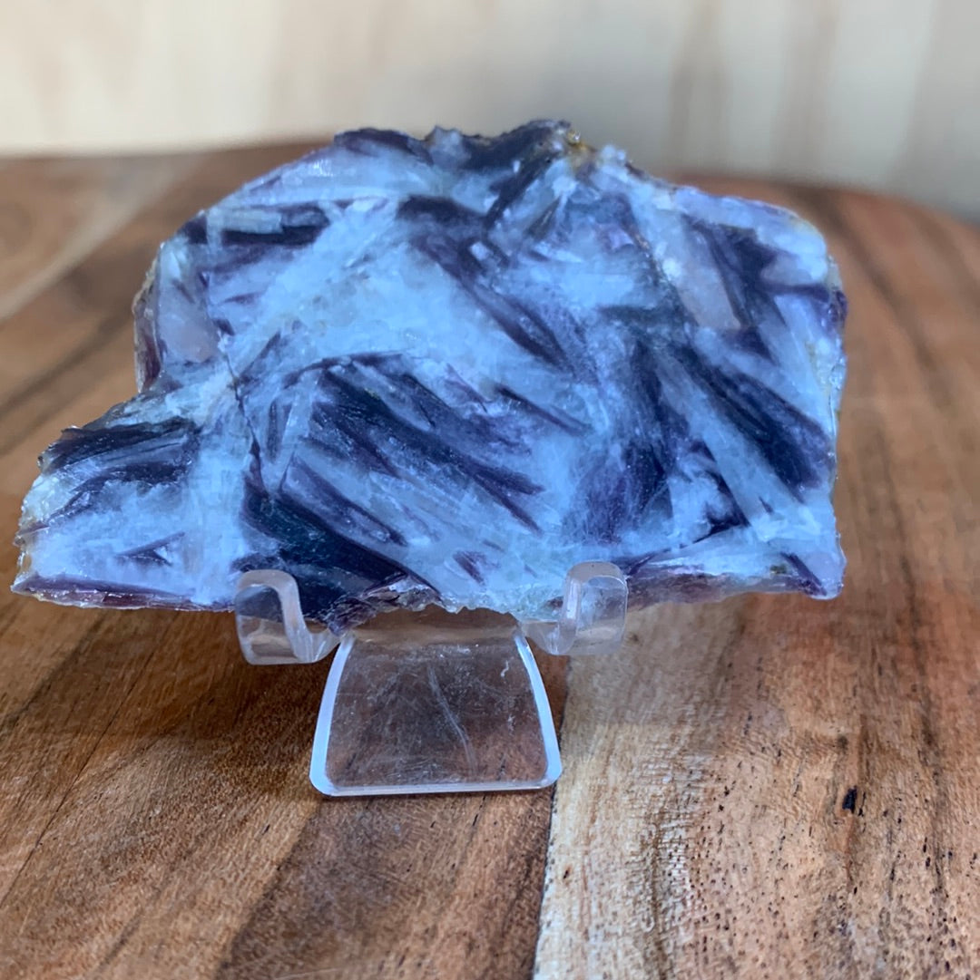 PURPLE MICA SLAB WITH STAND