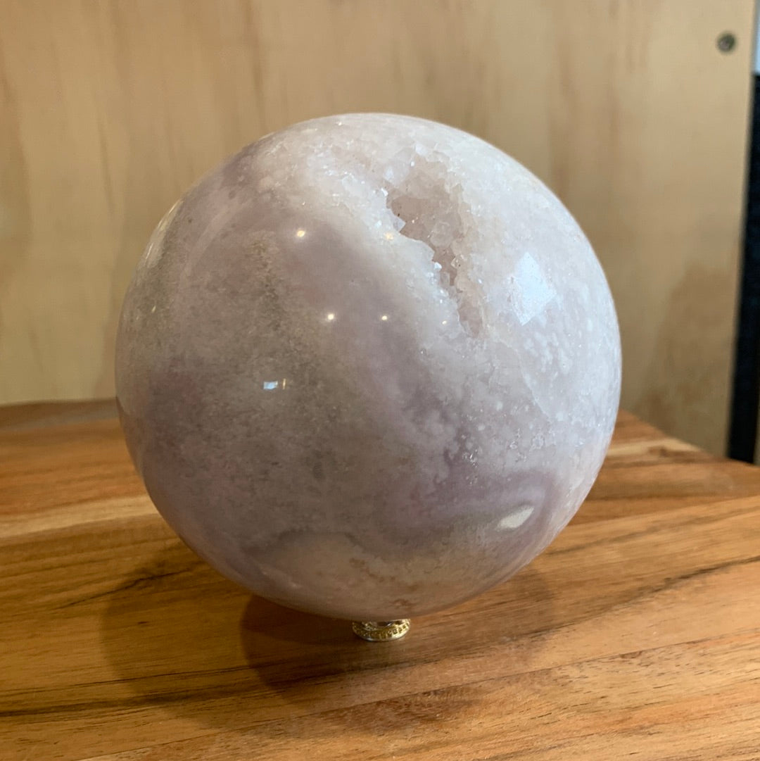 PINK AMETHYST SPHERE