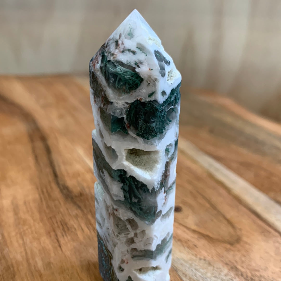 AGATE MOSS POINTS