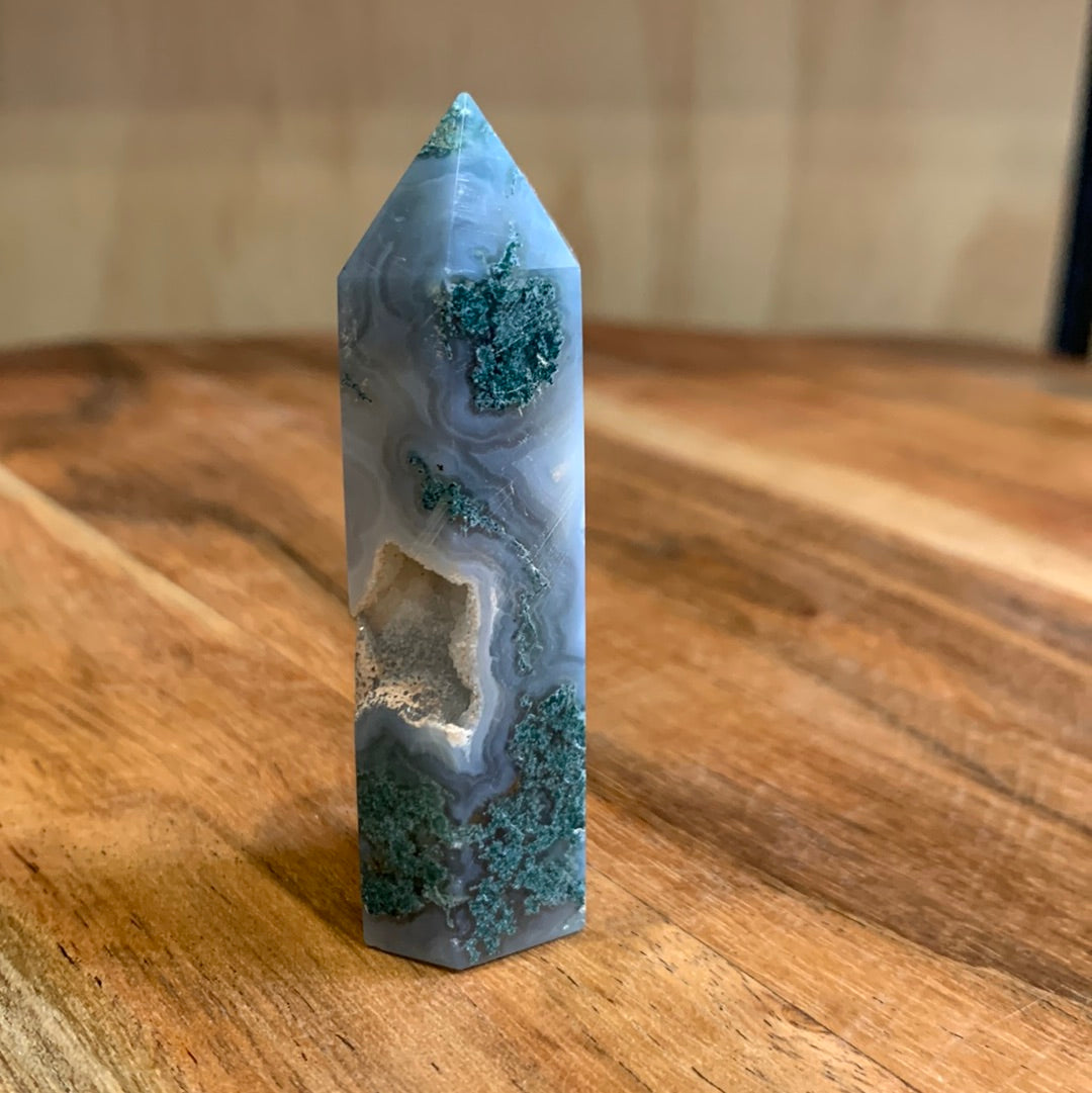 AGATE MOSS POINTS
