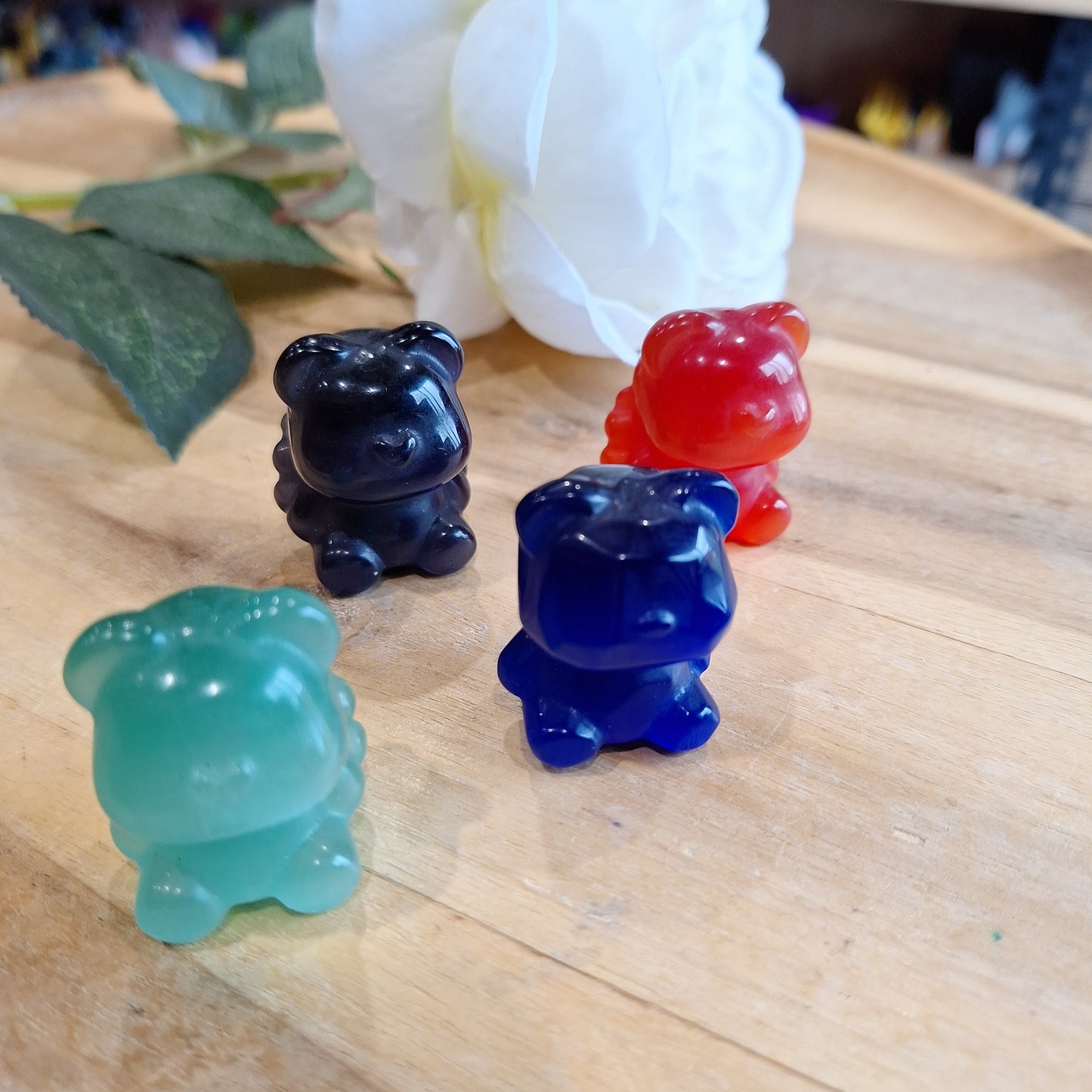 CATS EYE TEDDY BEARS SUPER CUTE!!!