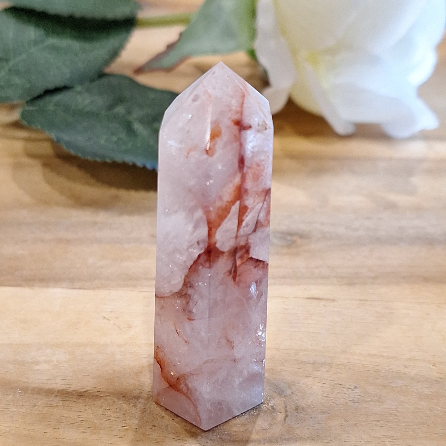 FIRE QUARTZ POINTS