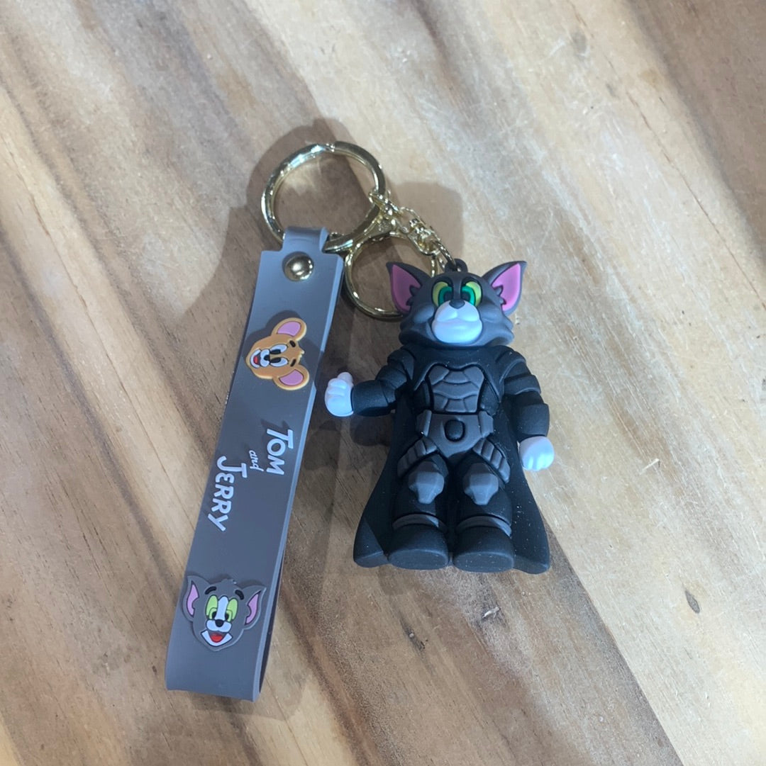 POPULAR CHARACTER KEYRINGS WITH WRISTLET ATTACHED