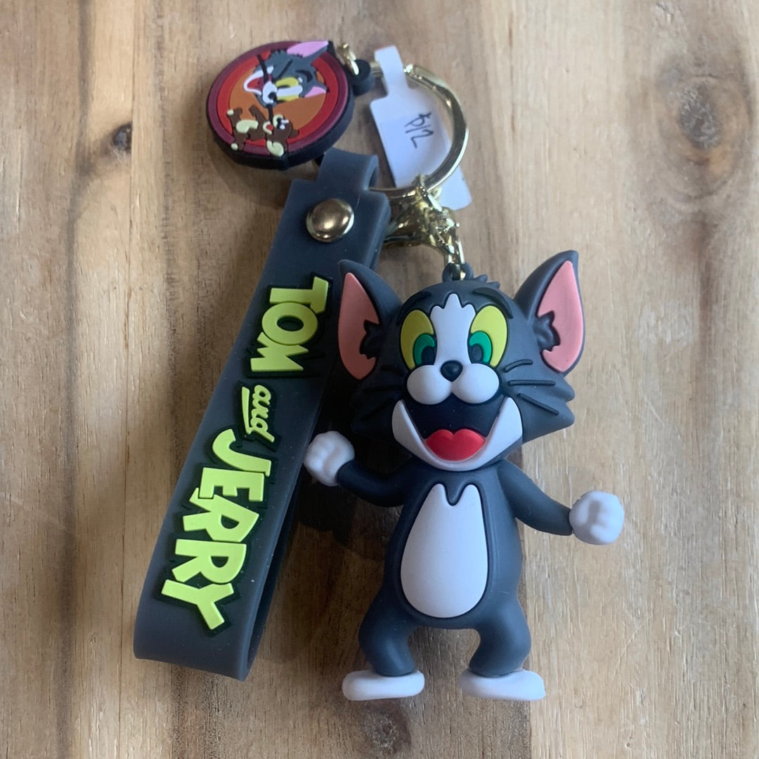 POPULAR CHARACTER KEYRINGS WITH WRISTLET ATTACHED