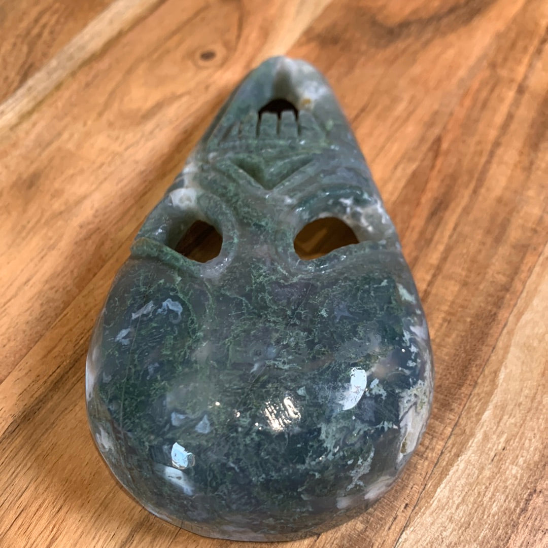 MOSS AGATE MASKS