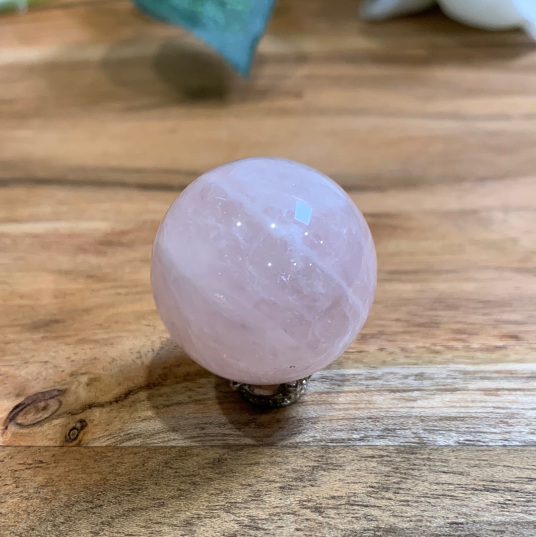 ROSE QUARTZ MEDIUM SPHERES
