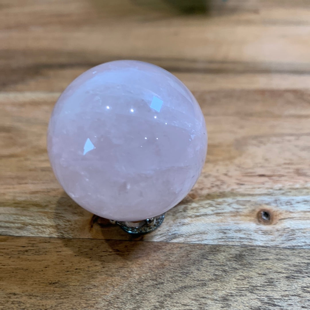 ROSE QUARTZ MEDIUM SPHERES