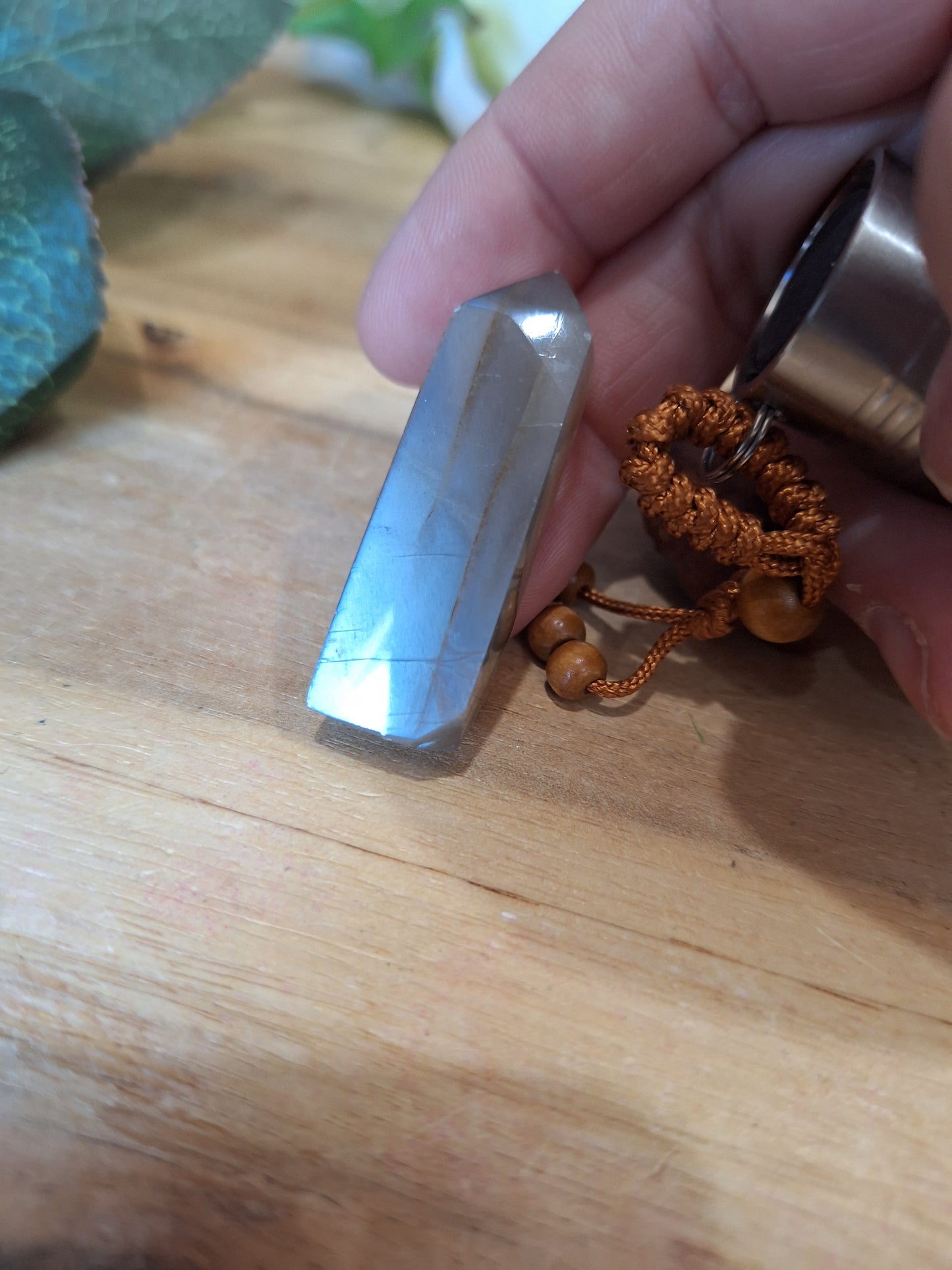 BROWN MOONSTONE POINTS (NON PERFECT CARVING)