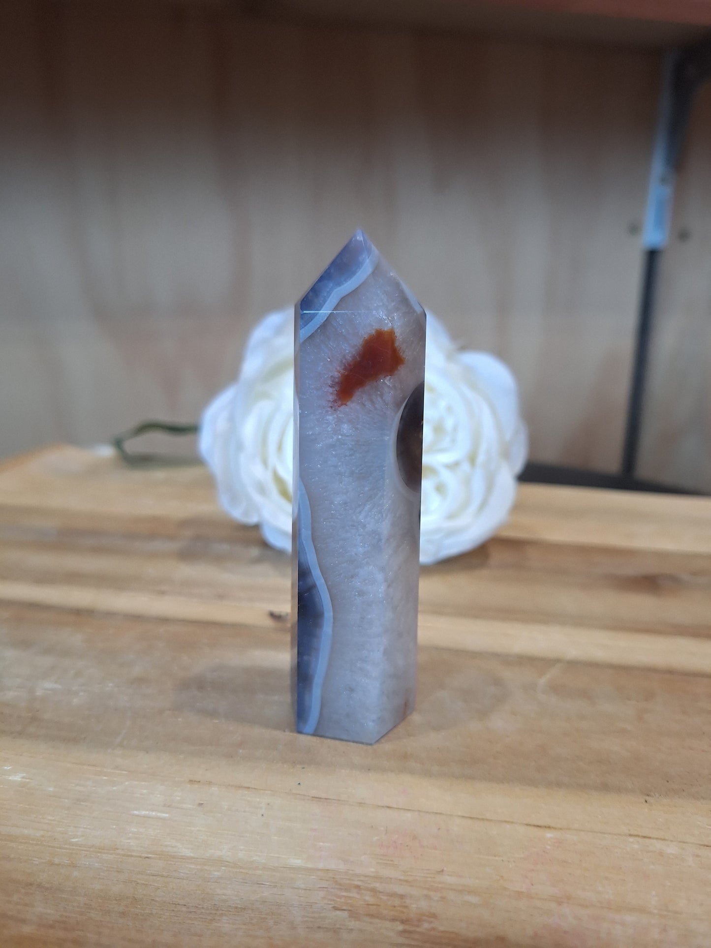 DRUUZY AGATE POINT
