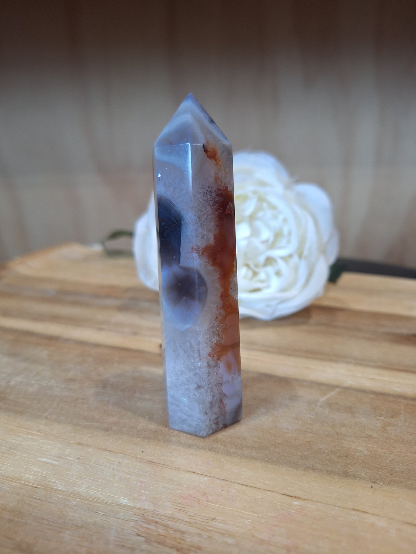 DRUUZY AGATE POINT