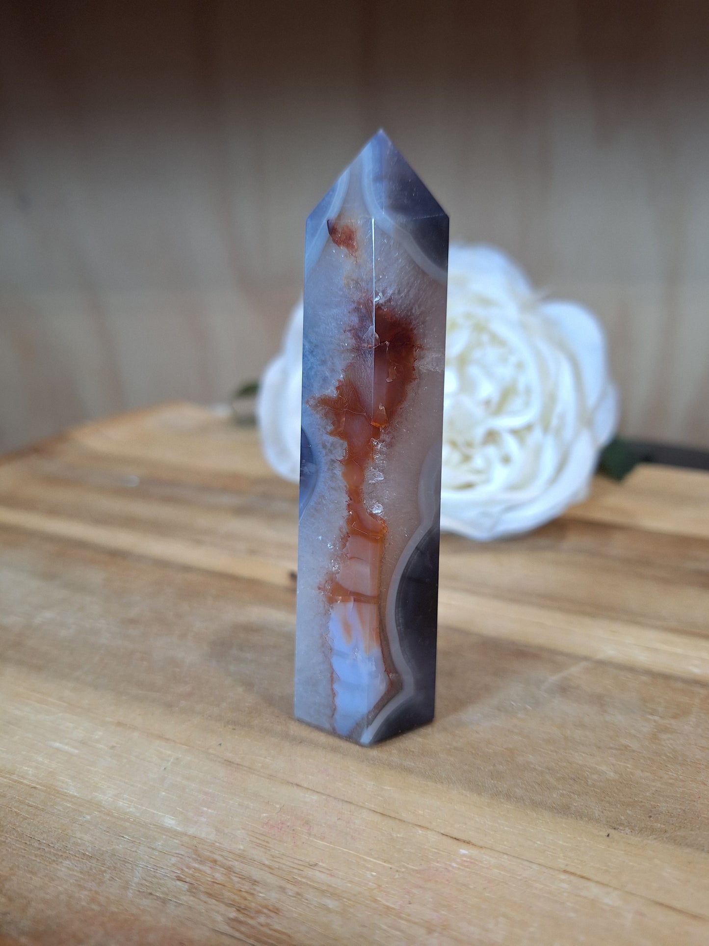 DRUUZY AGATE POINT