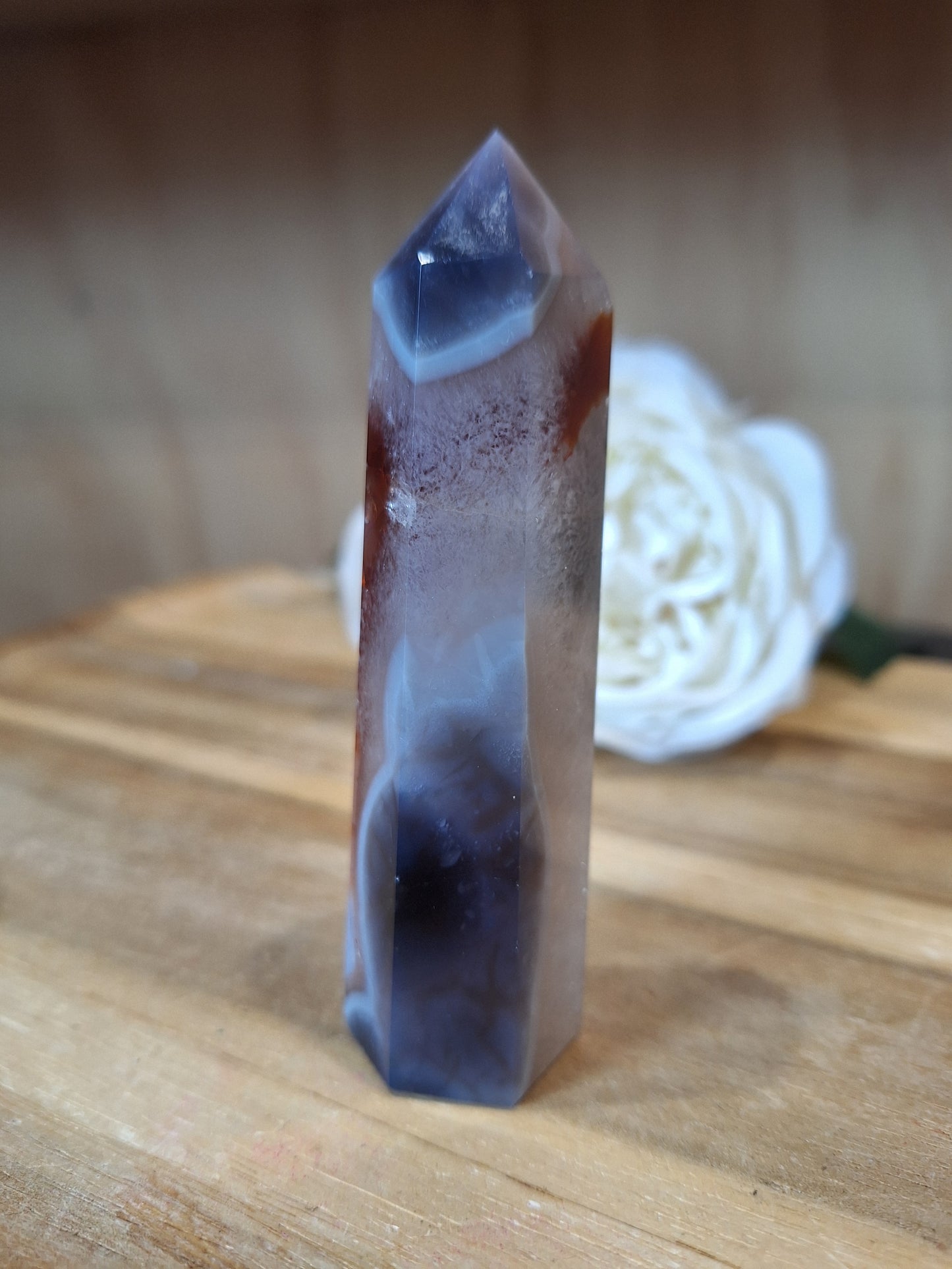 DRUUZY AGATE POINT