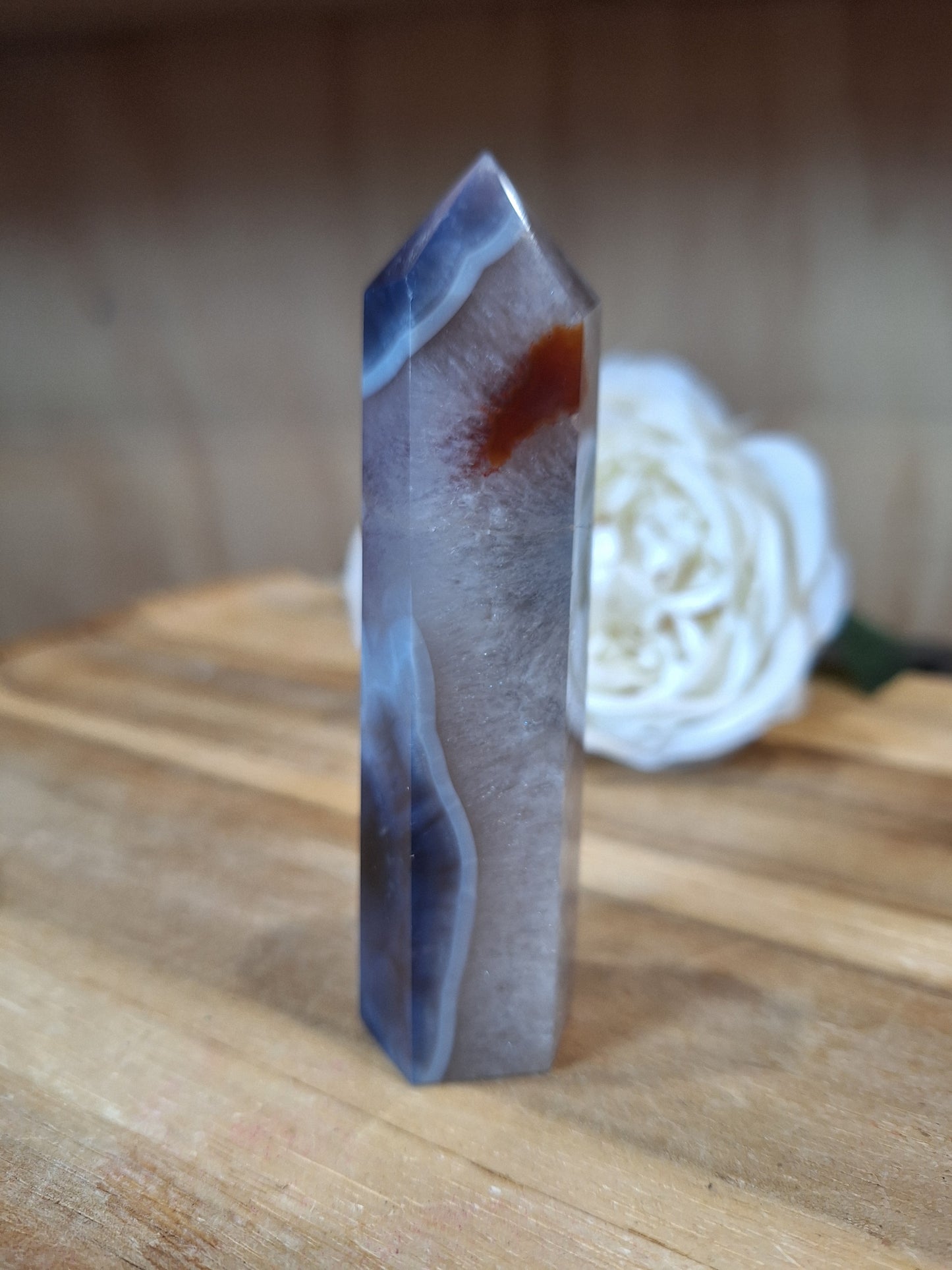 DRUUZY AGATE POINT