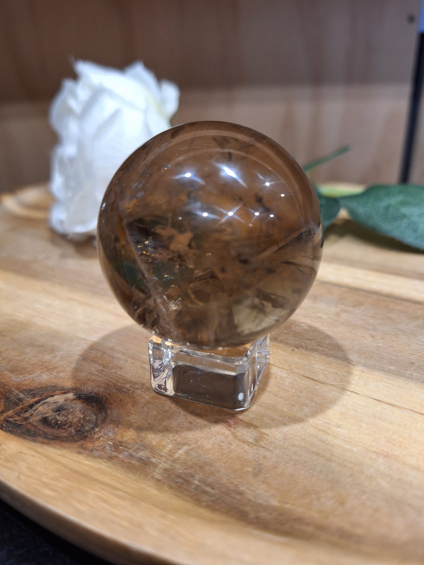 SMOKEY QUARTZ SPHERES