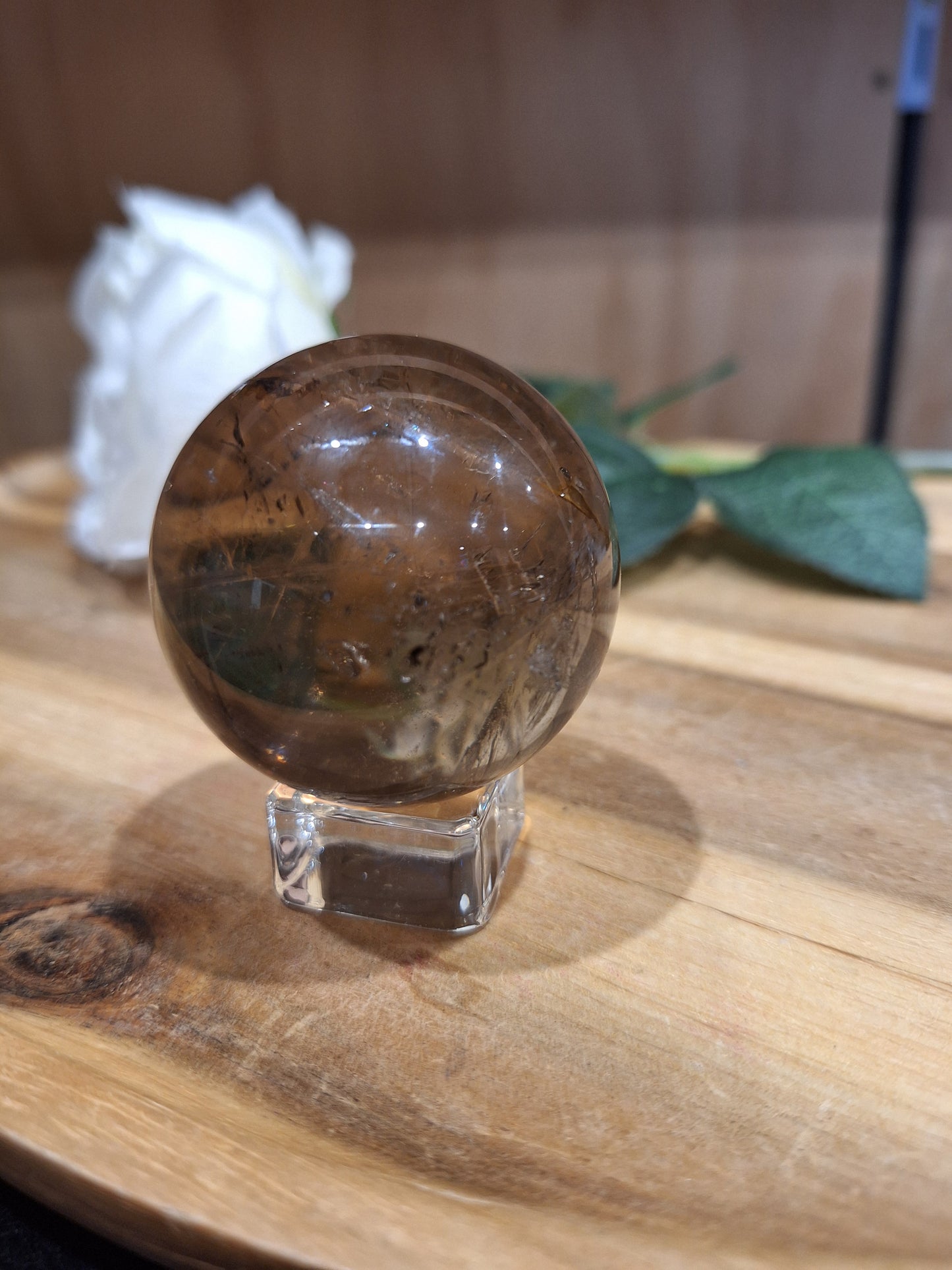 SMOKEY QUARTZ SPHERES