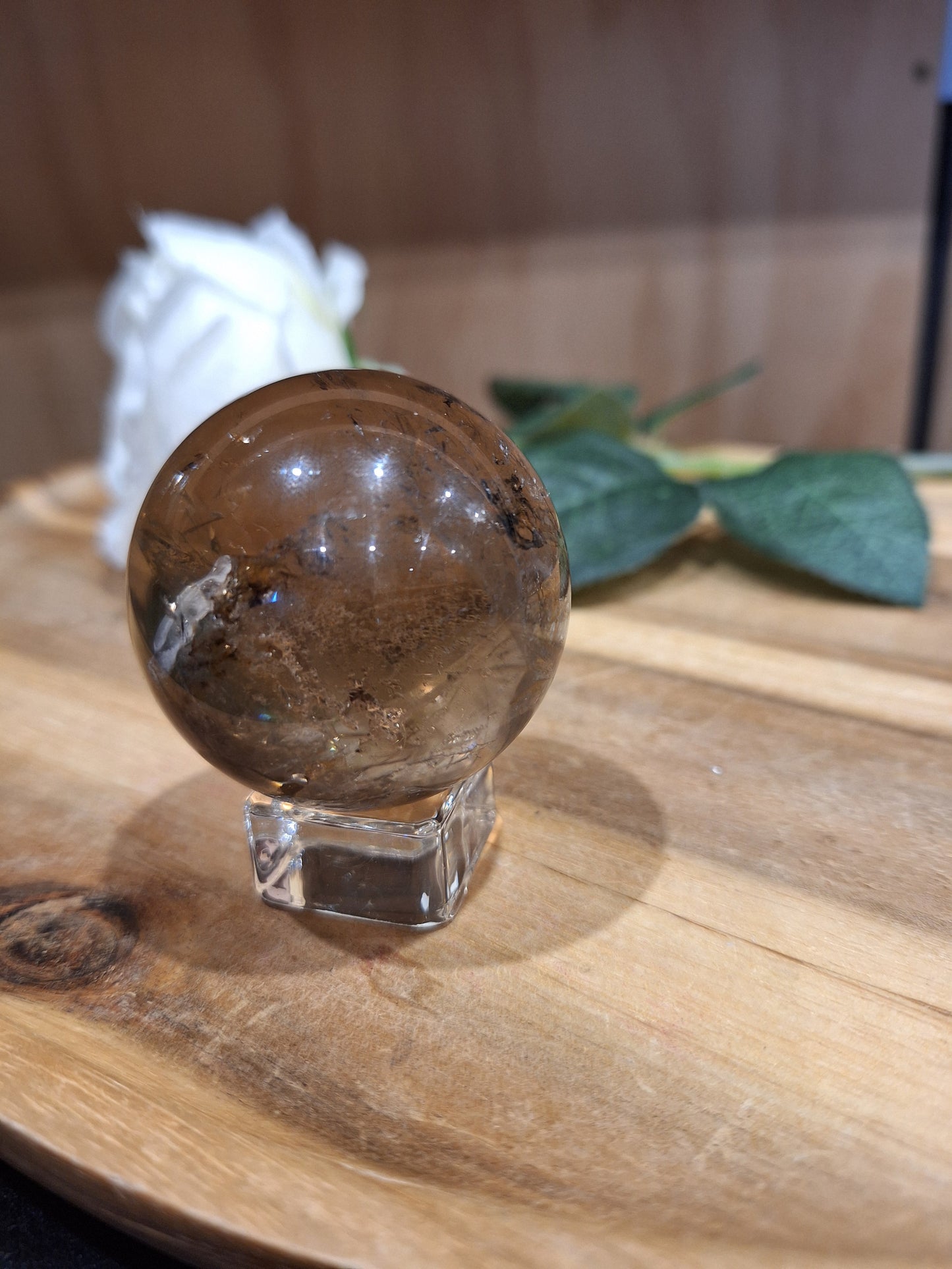 SMOKEY QUARTZ SPHERES