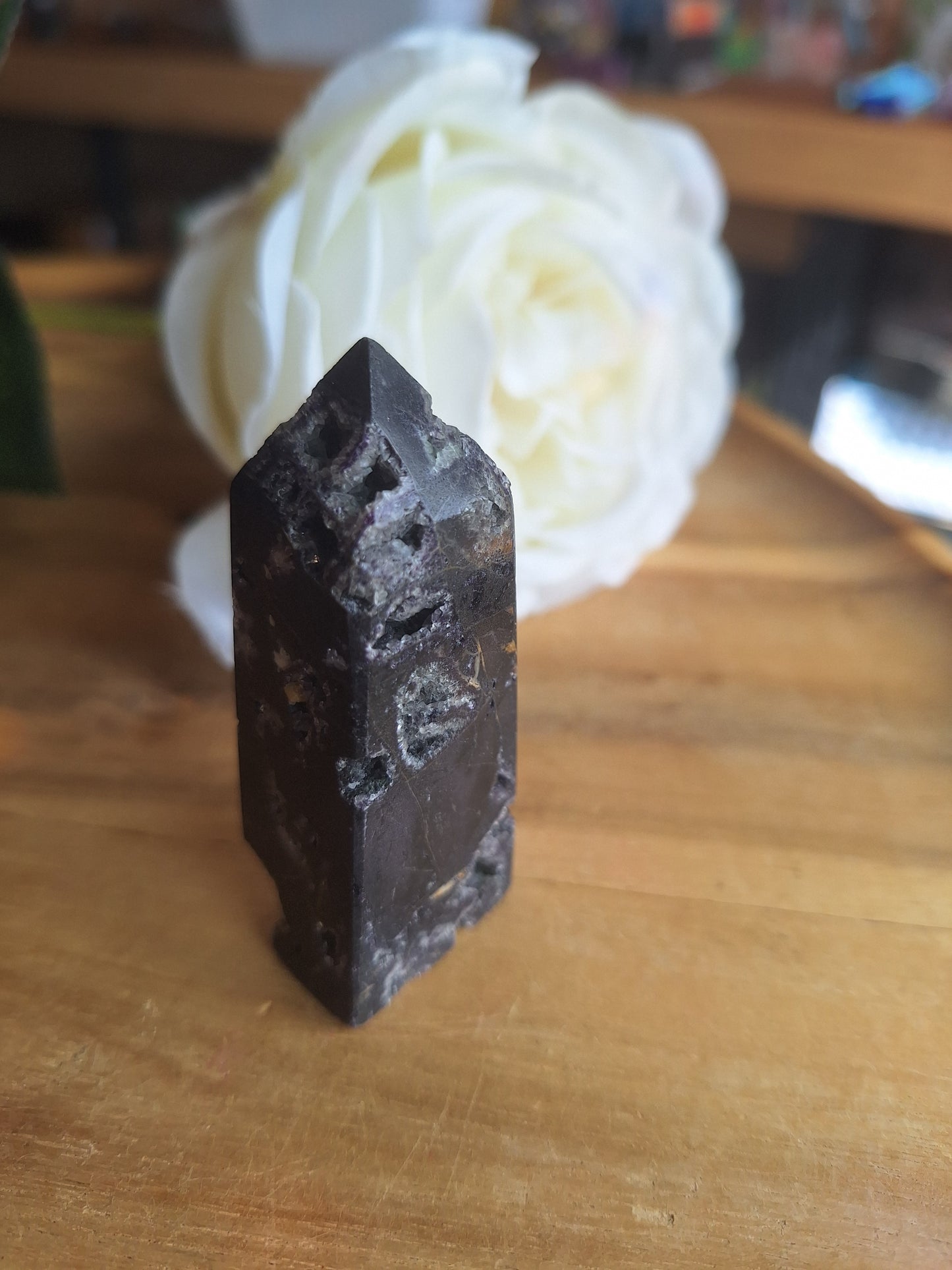 PURPLE SPHALERITE POINTS