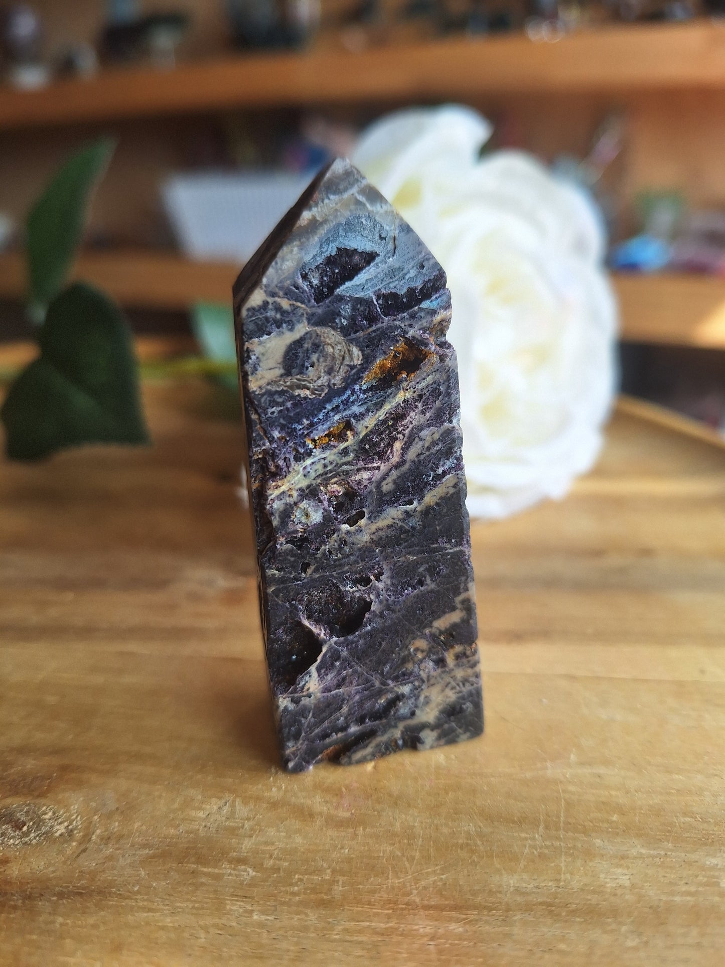 PURPLE SPHALERITE POINTS