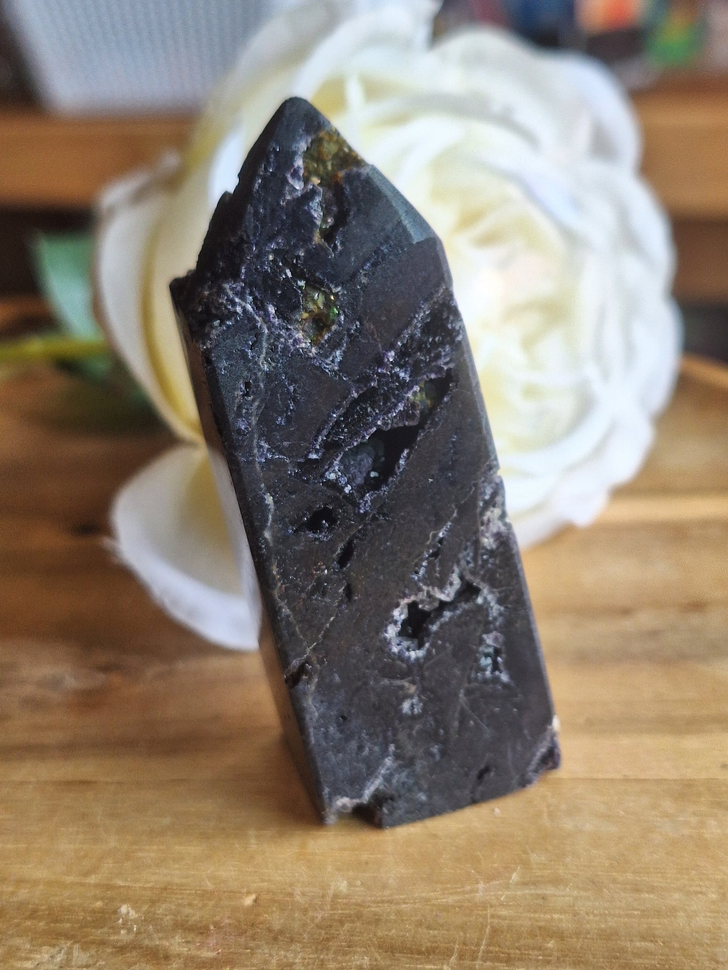 PURPLE SPHALERITE POINTS