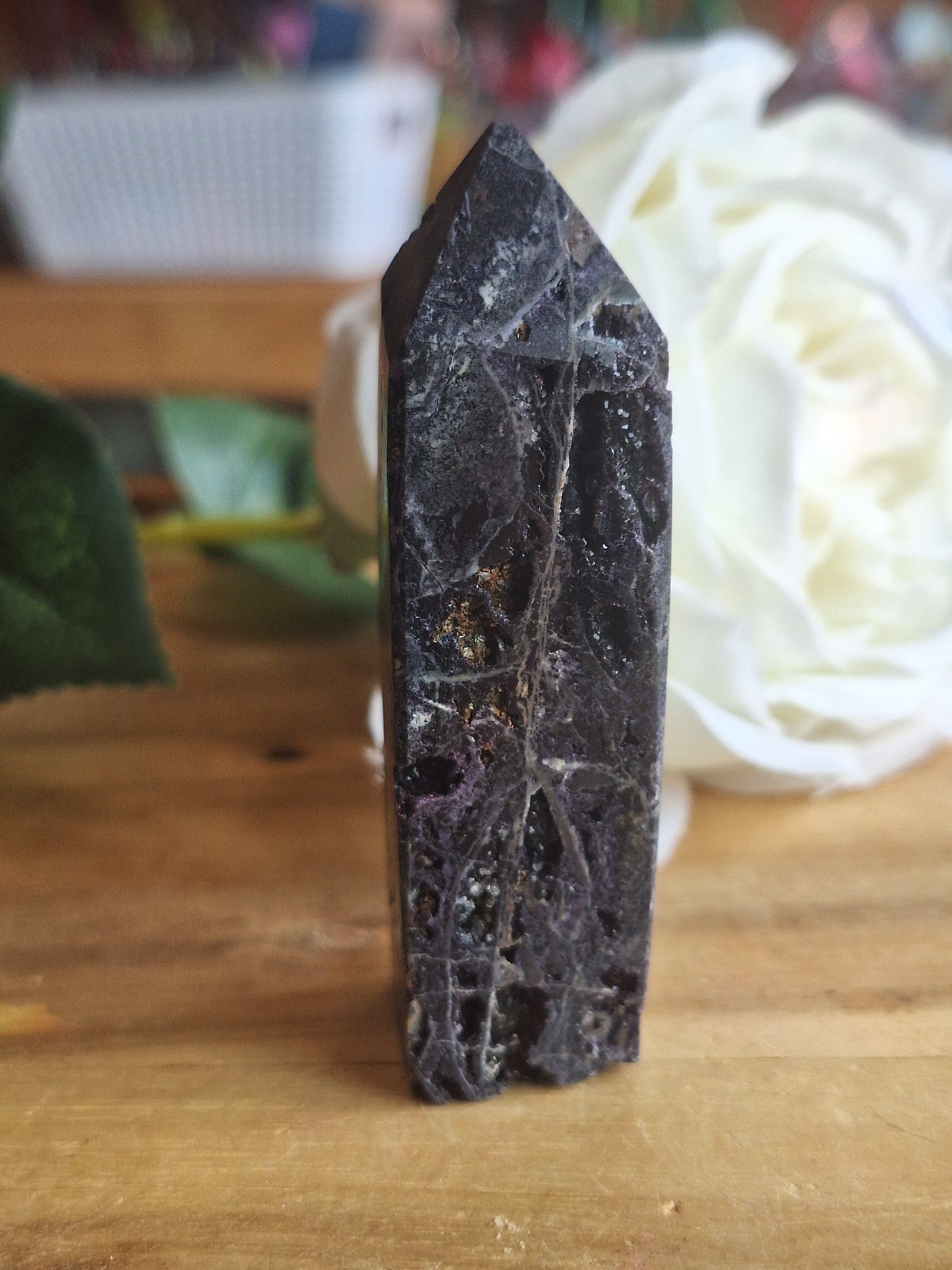 PURPLE SPHALERITE POINTS
