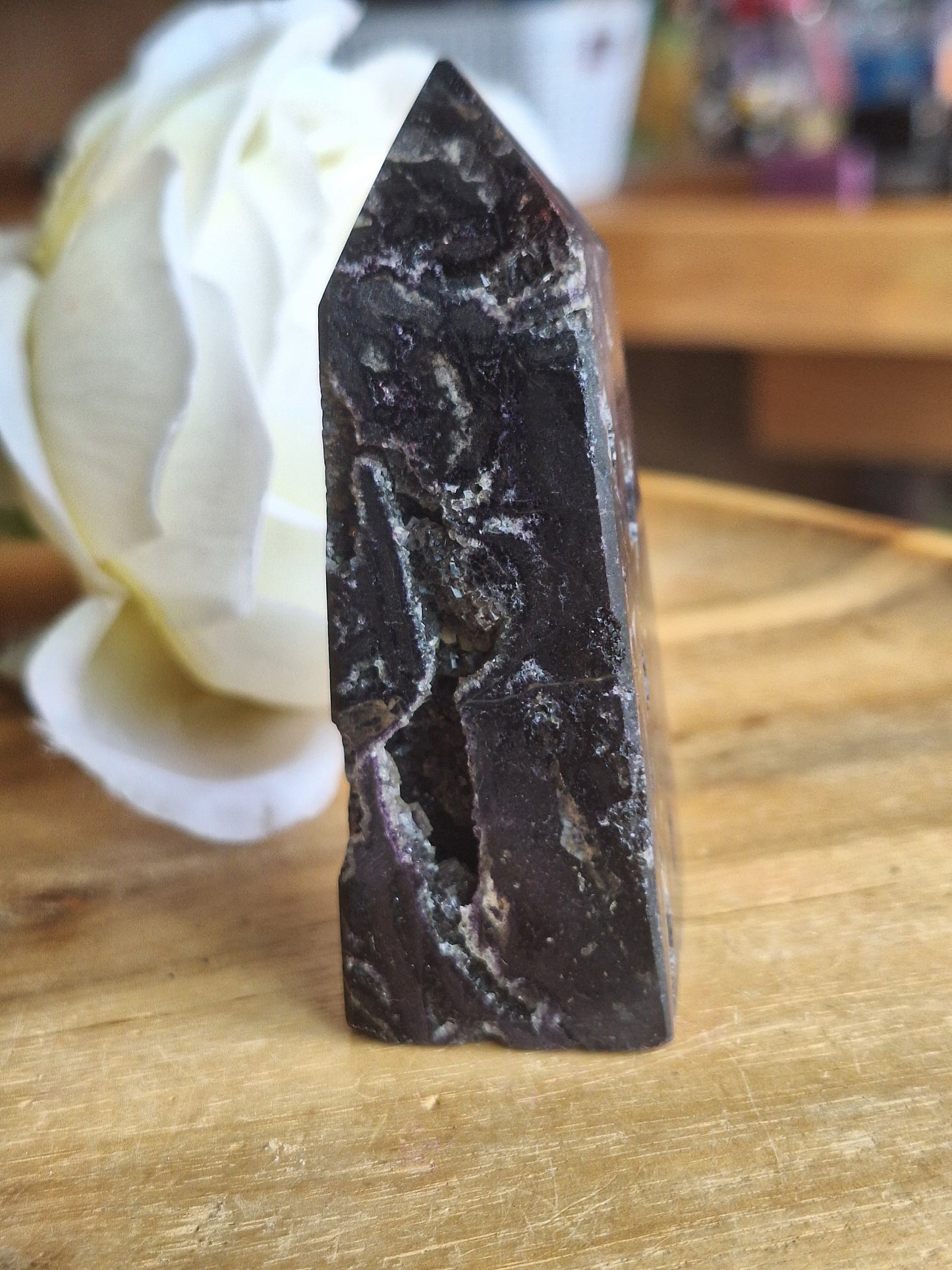 PURPLE SPHALERITE POINTS