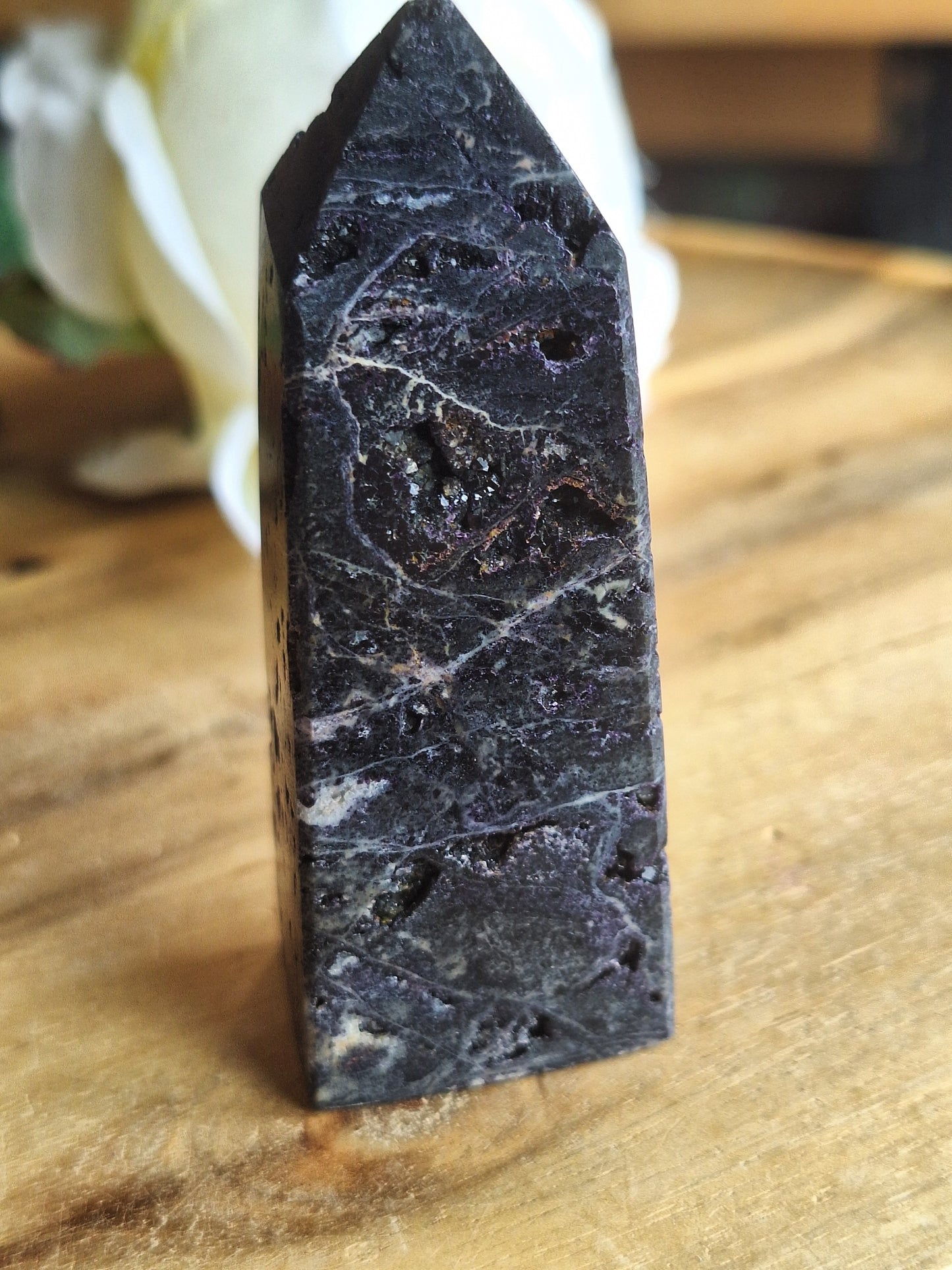 PURPLE SPHALERITE POINTS