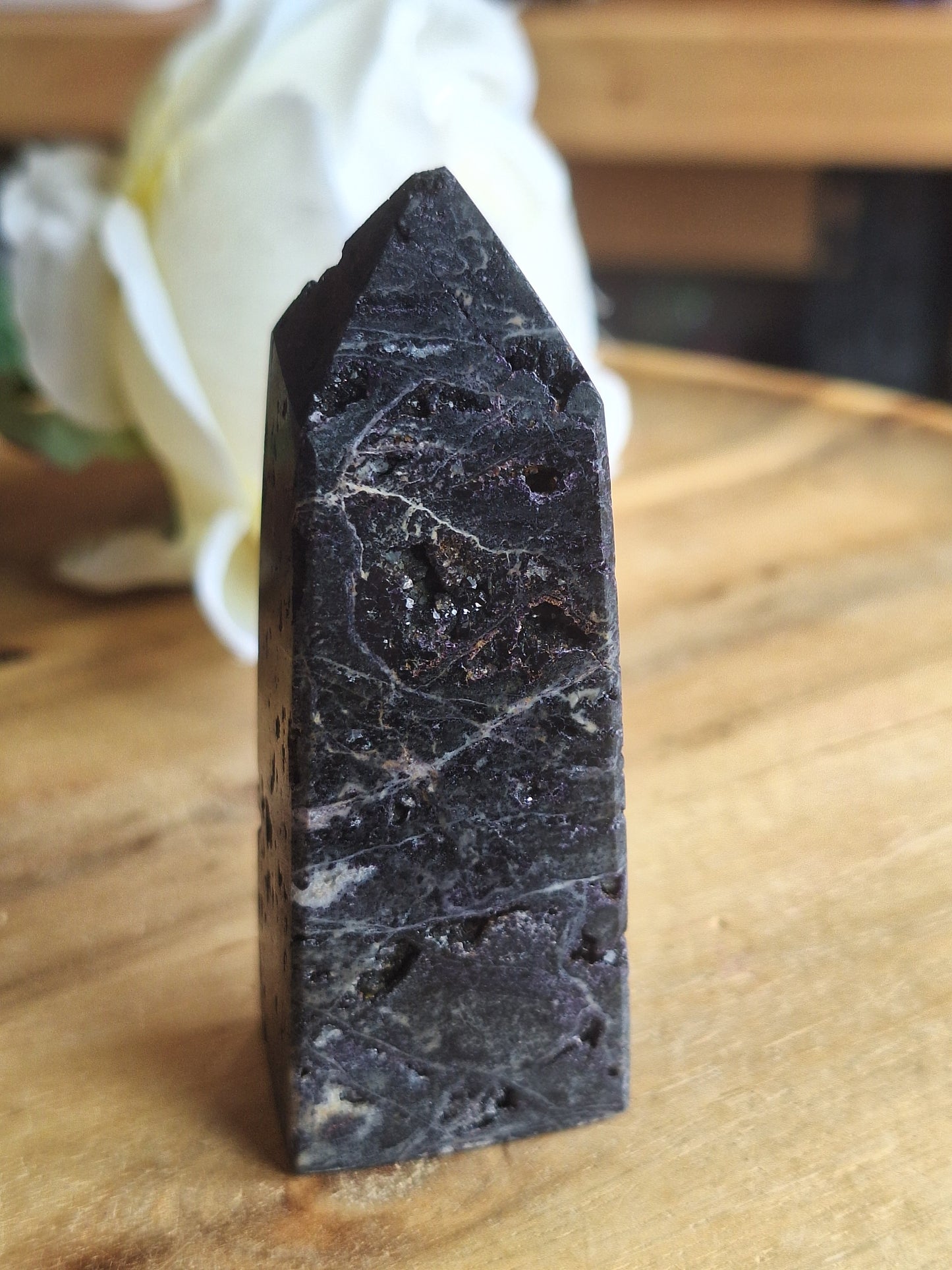PURPLE SPHALERITE POINTS