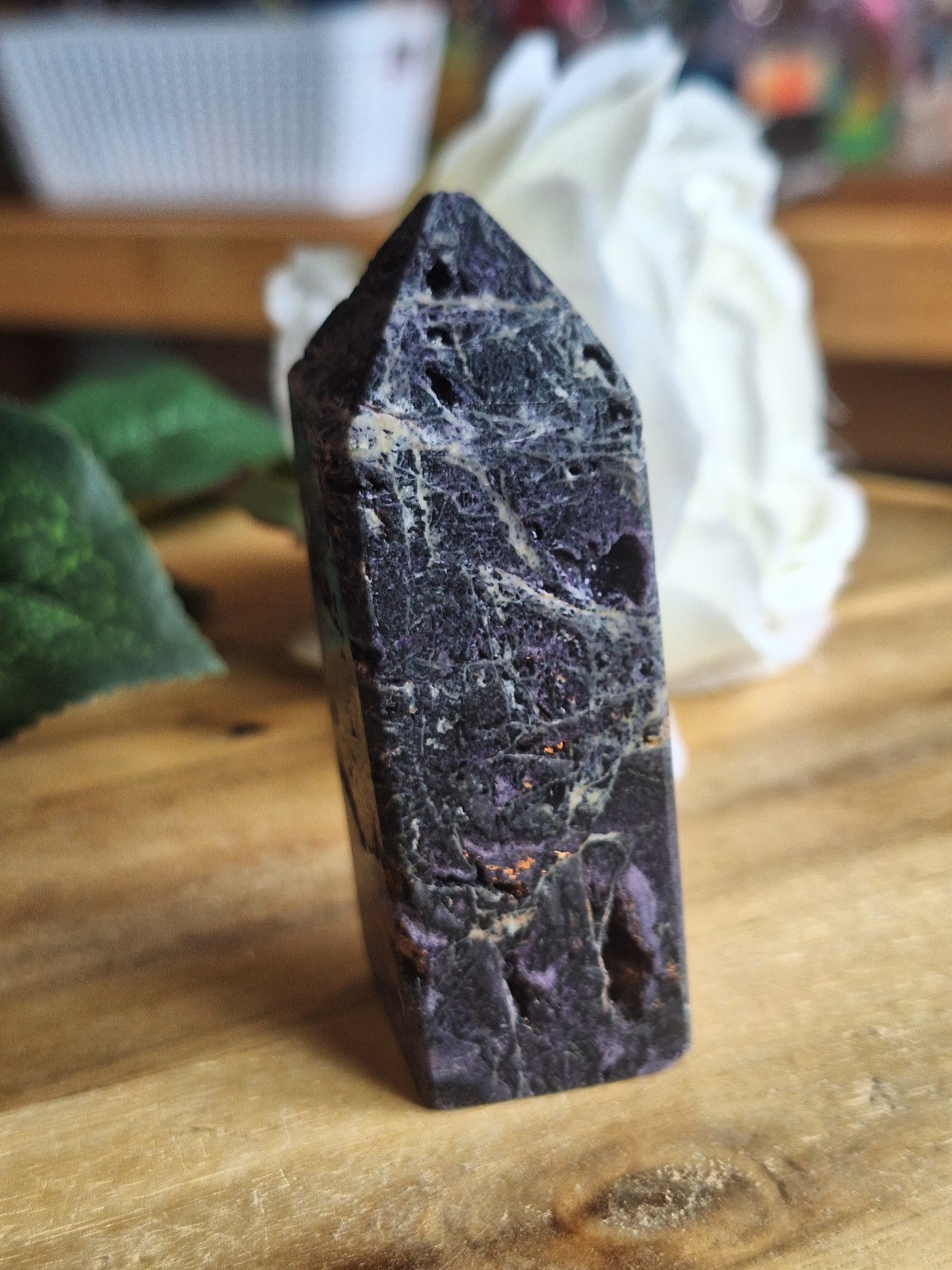 PURPLE SPHALERITE POINTS