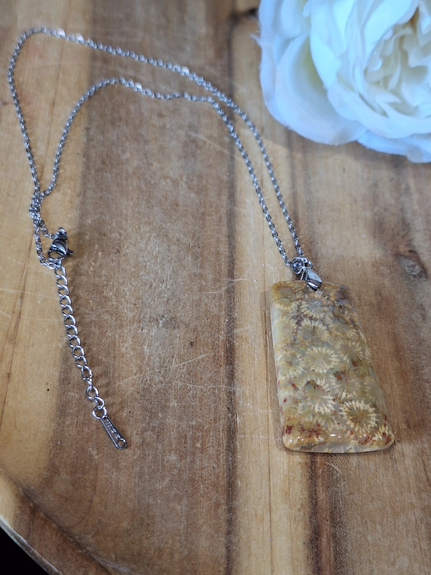 CORAL JADE NECKLACE