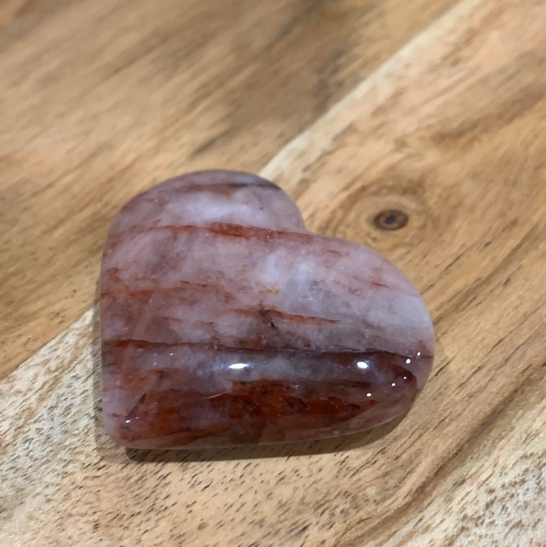 FIRE QUARTZ HEART