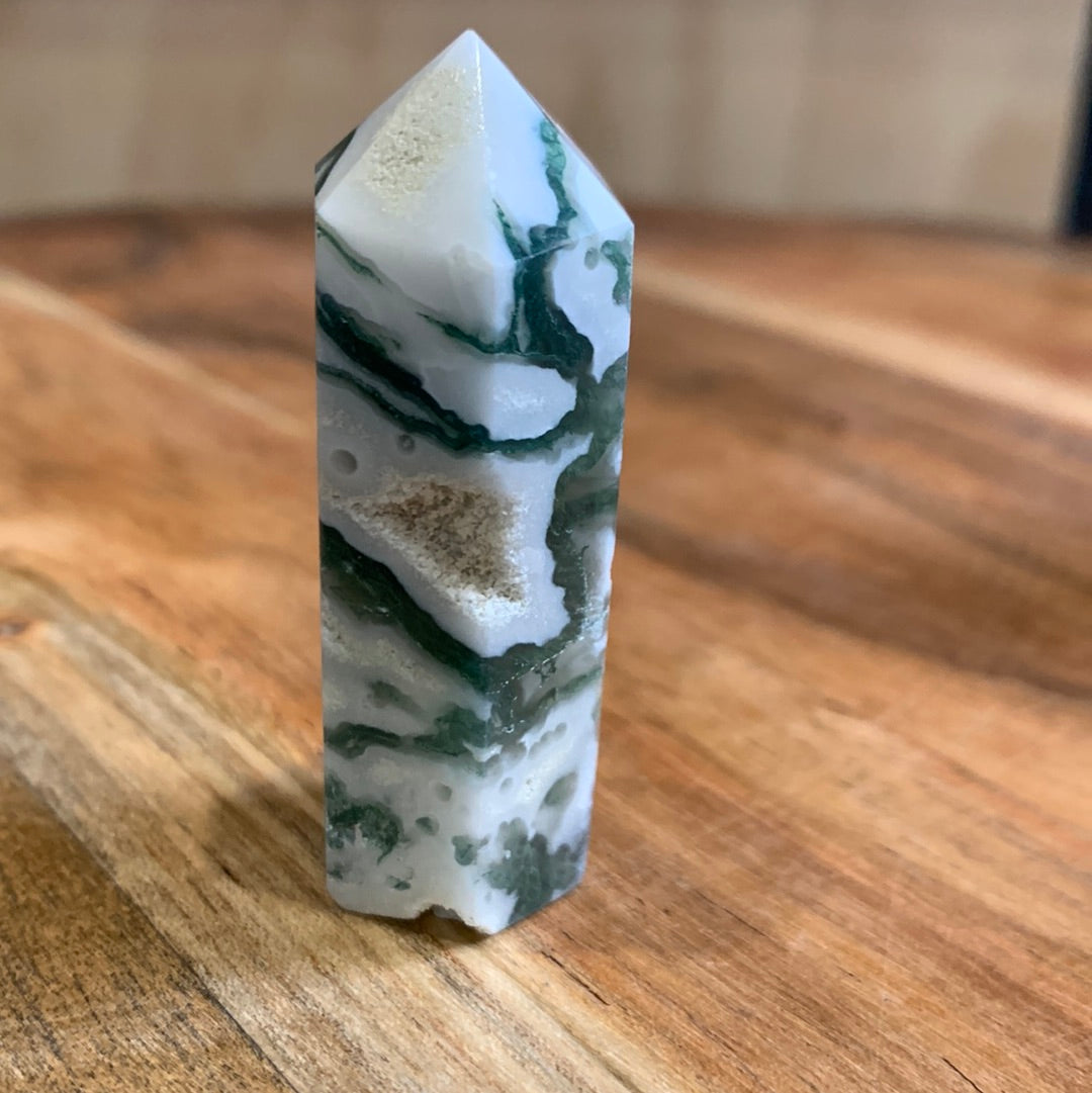 AGATE MOSS POINTS