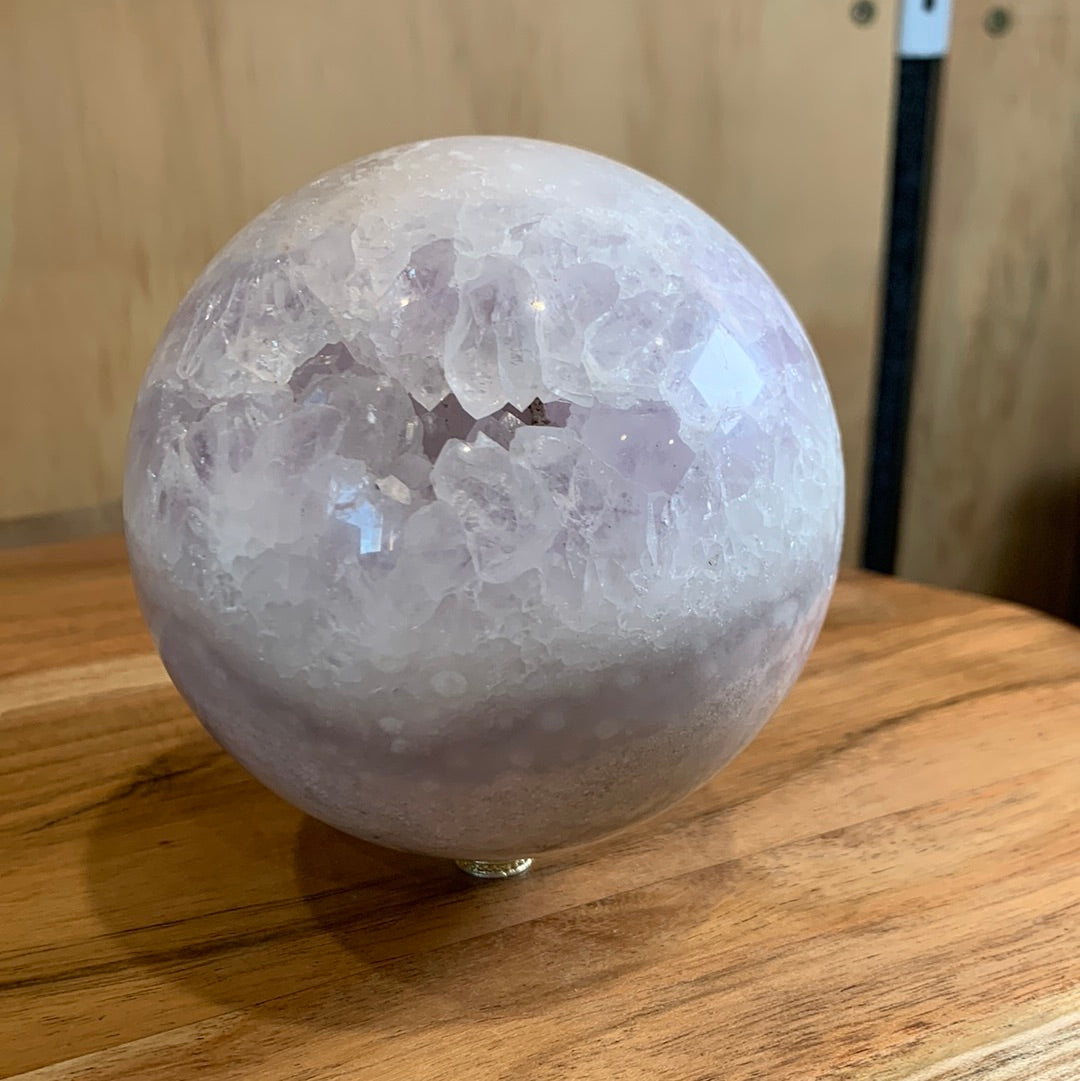 PINK AMETHYST SPHERE