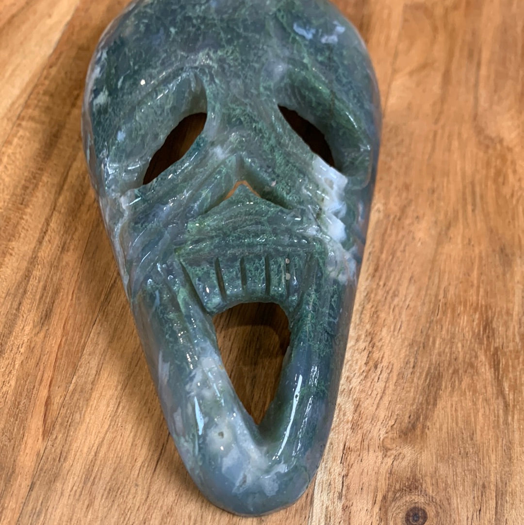 MOSS AGATE MASKS