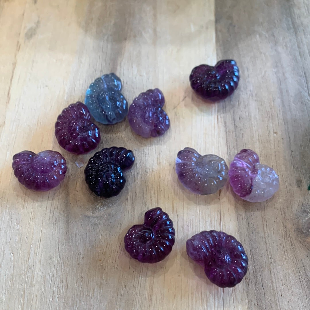 FLUORITE MINI CARVINGS