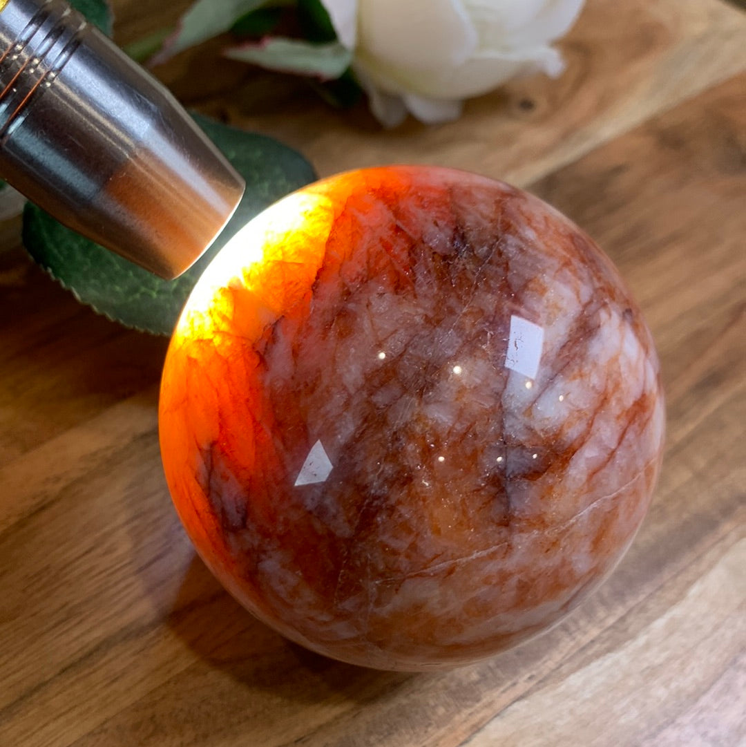 FIRE QUARTZ SPHERE