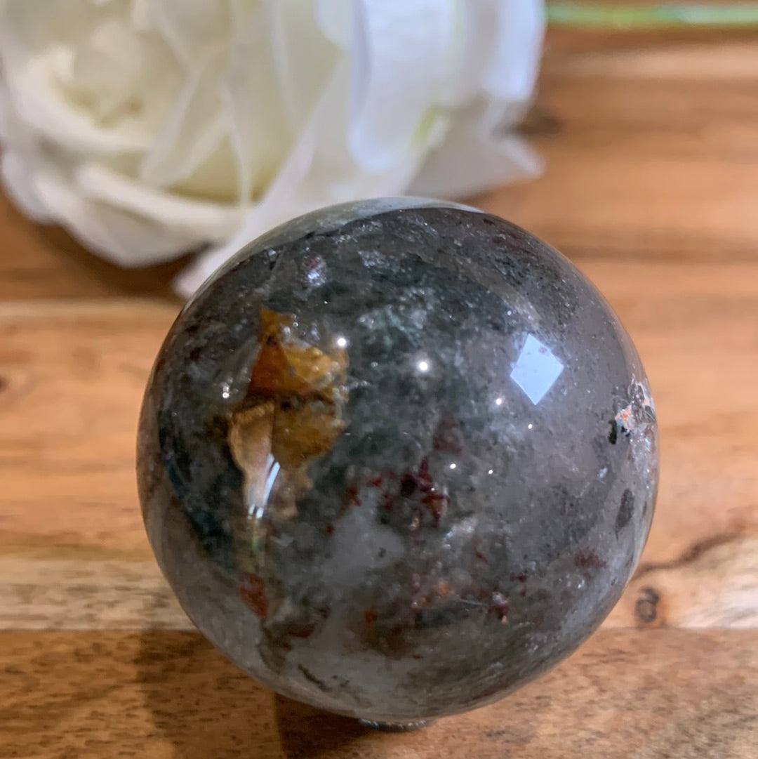 GARDEN QUARTZ SPHERE