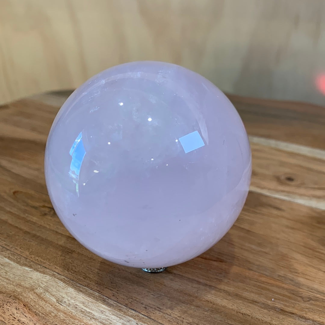 ROSE QUARTZ SPHERE