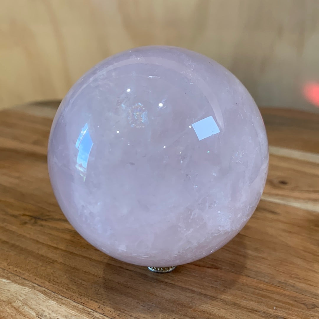 ROSE QUARTZ SPHERE
