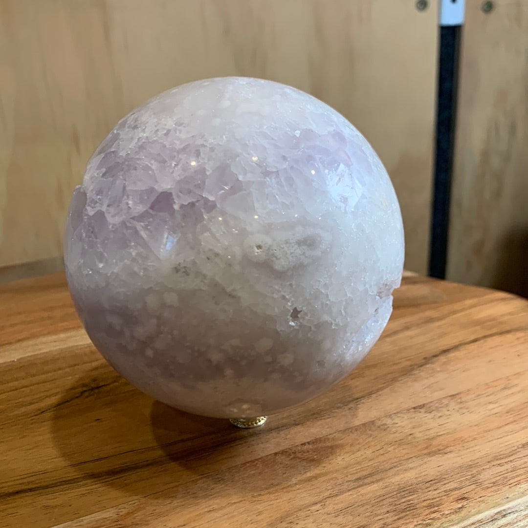 PINK AMETHYST SPHERE