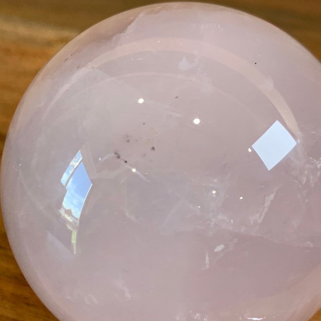 ROSE QUARTZ SPHERE