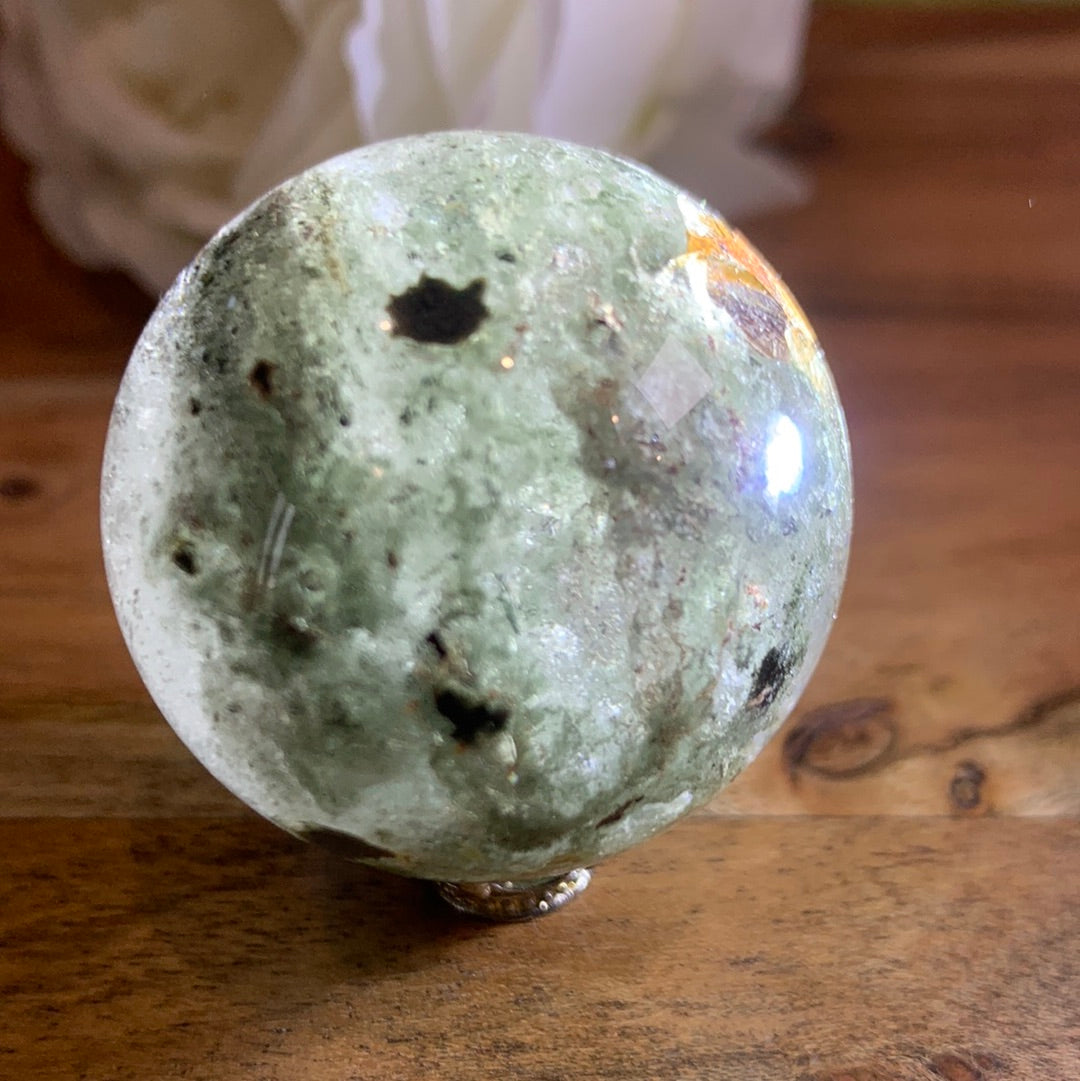 GARDEN QUARTZ SPHERE