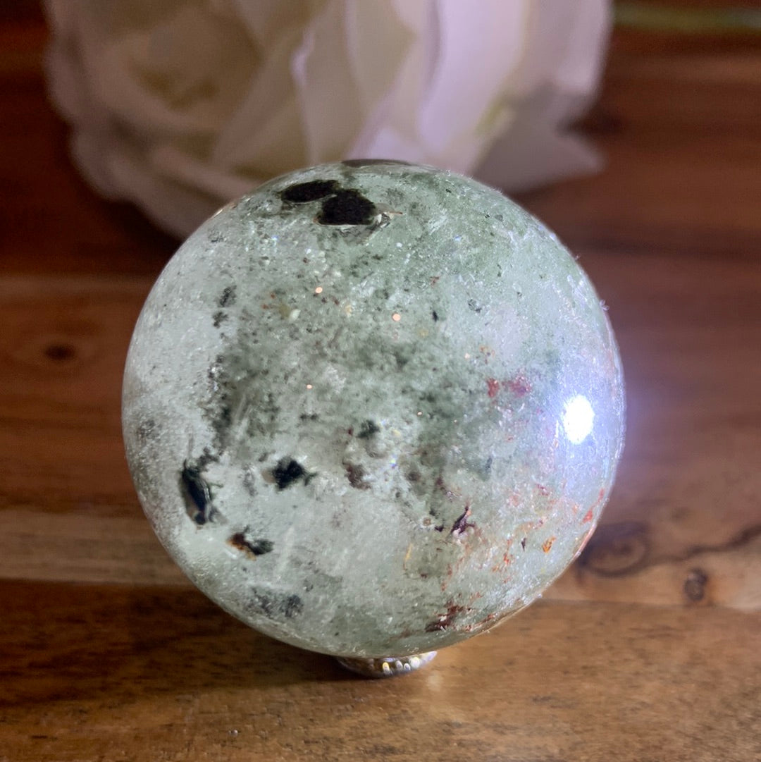 GARDEN QUARTZ SPHERE