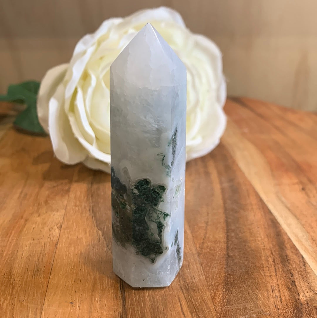 MOSS AGATE POINTS