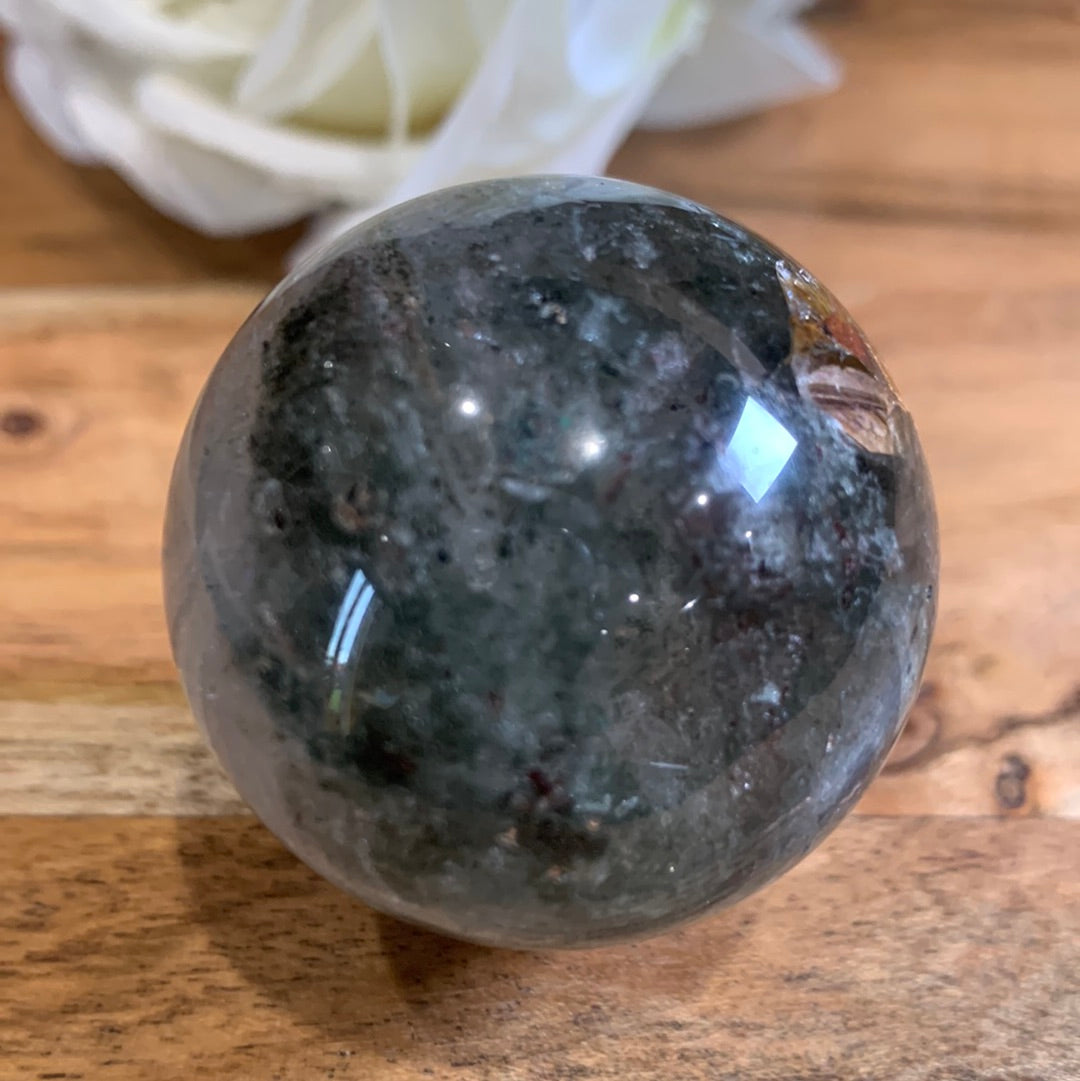 GARDEN QUARTZ SPHERE