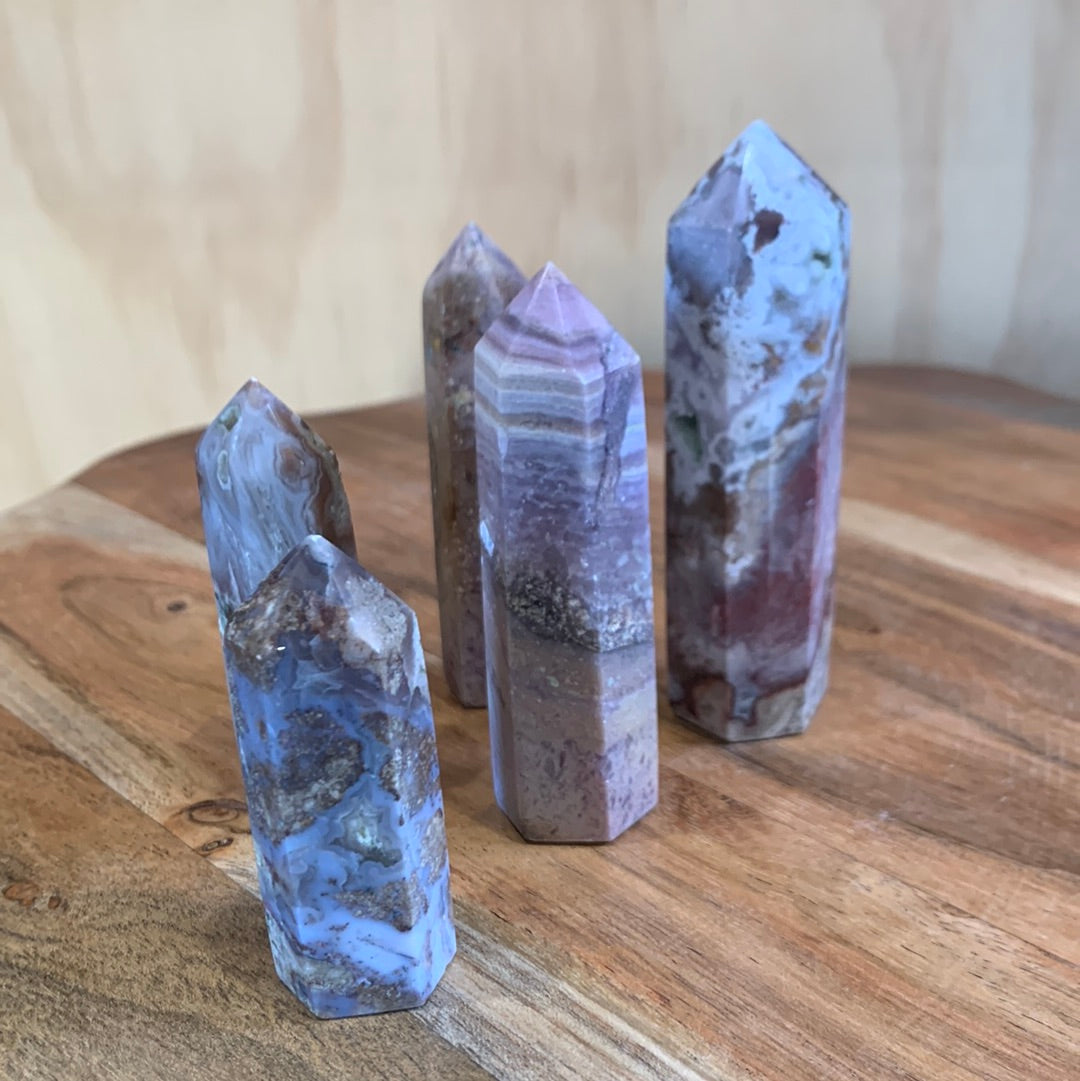 FLOWER AGATE POINTS