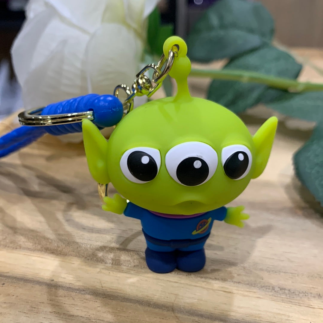 POPULAR CHARACTER KEYRINGS WITH WRISTLET ATTACHED